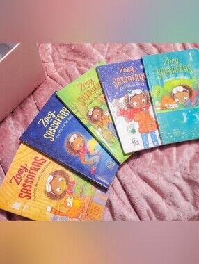 Zoey Sossafras Children's Book Set  5 Paperback Books